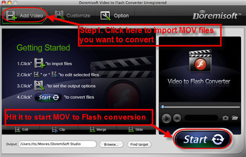 video to flash for mac
